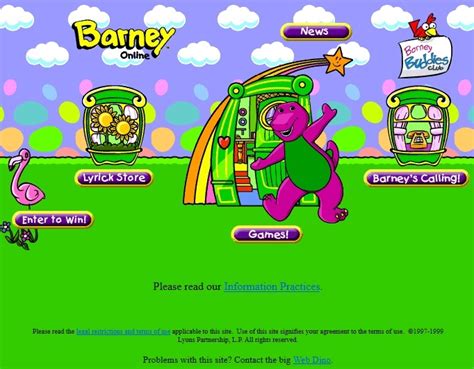 barney online website.